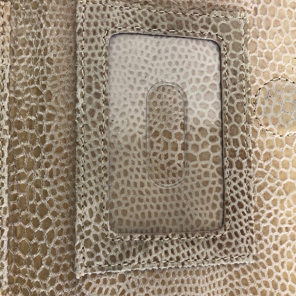 HOBO Gold Snakeprint Wallet - Picture 8 of 12